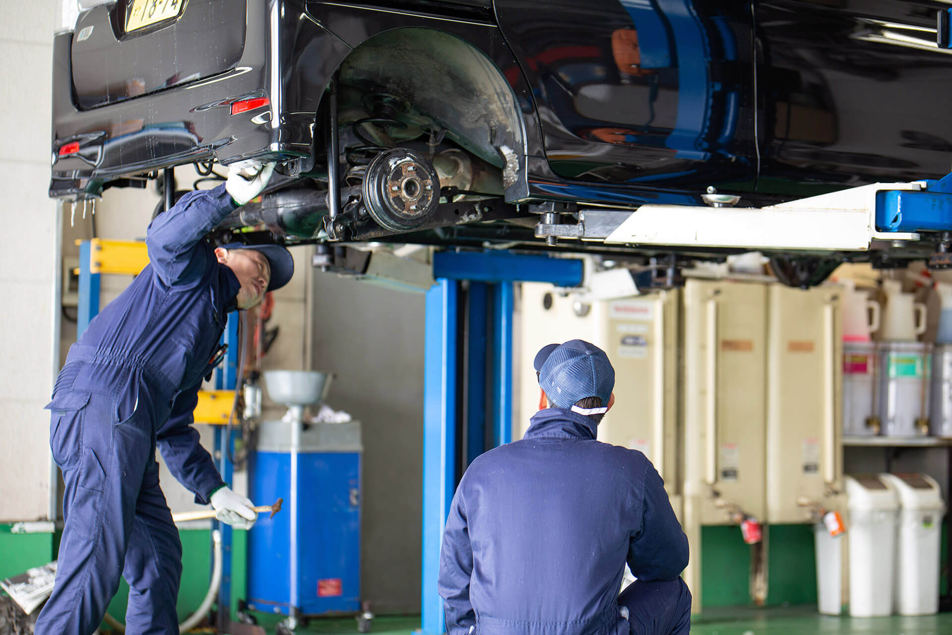 函館市の車検ならパレット（国土交通省認証 自動車整備工場）